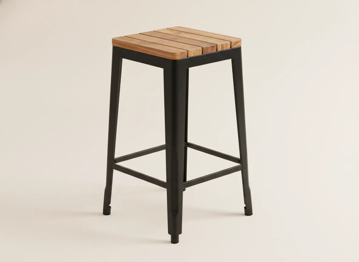 Urban Metal Frame Bar Stool