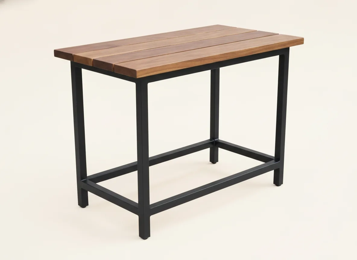 Urban Metal Frame Bar Table