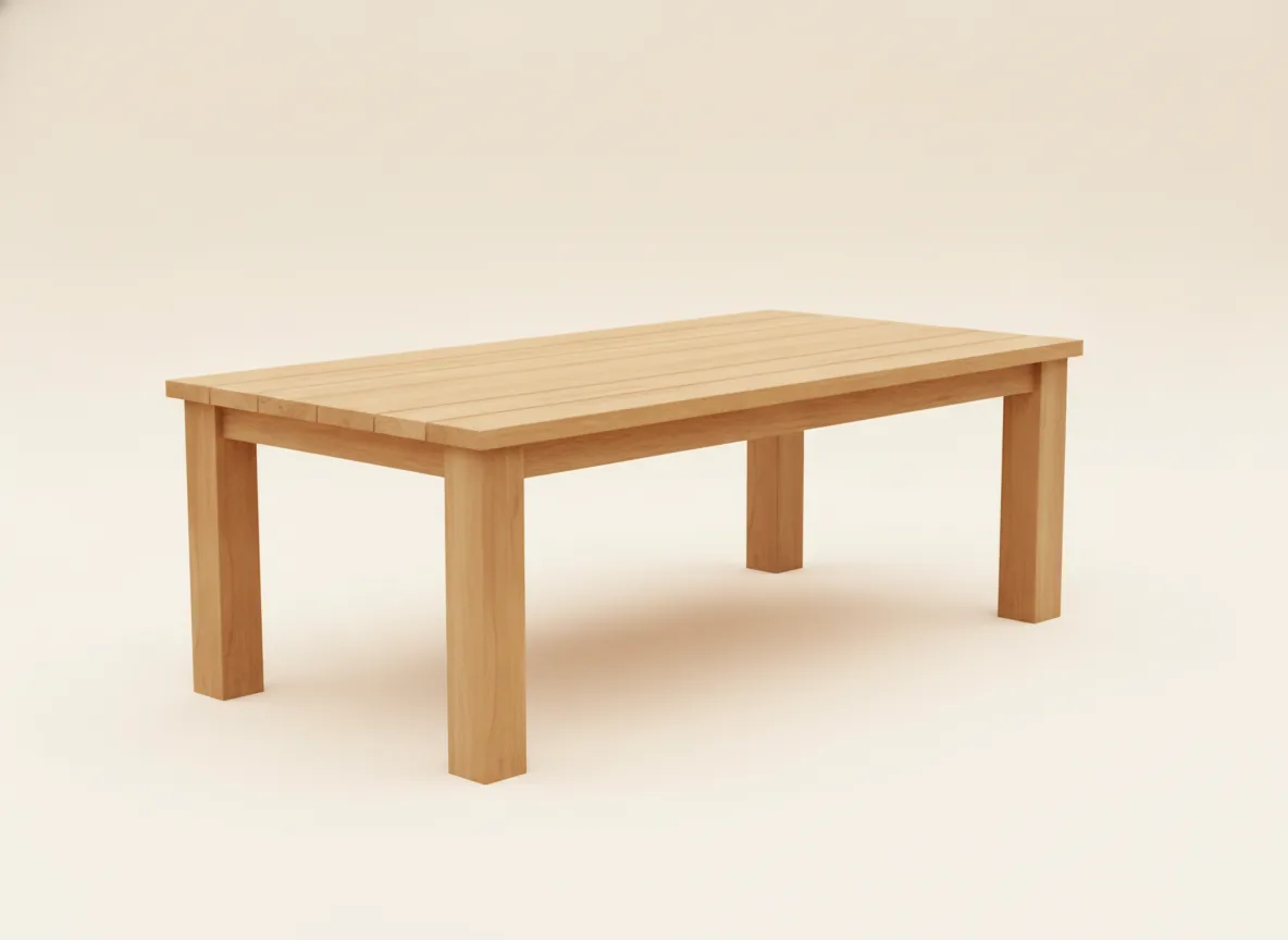 Premium Hardwood Outdoor Table